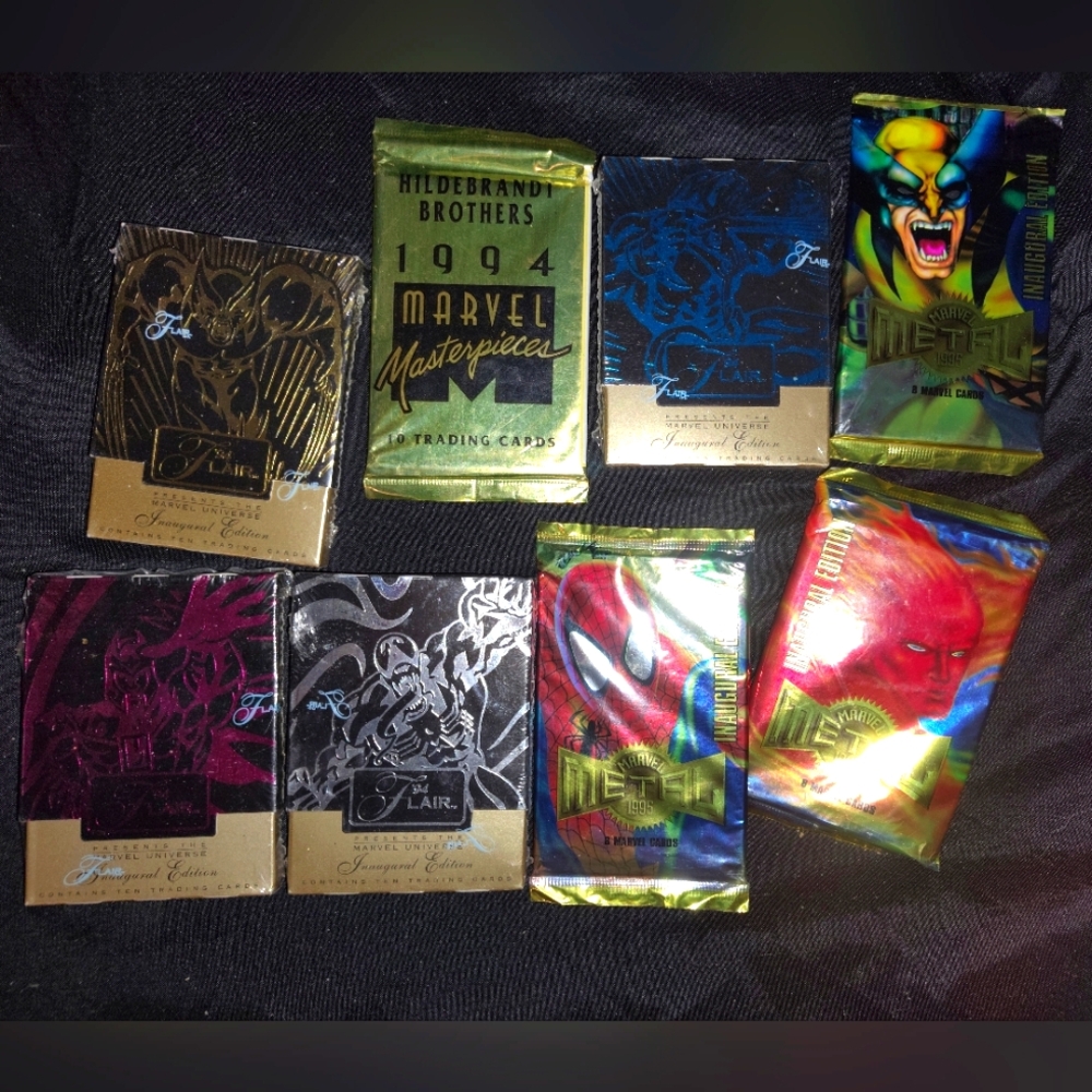 Marvel Masterpiece Trading Card Packs